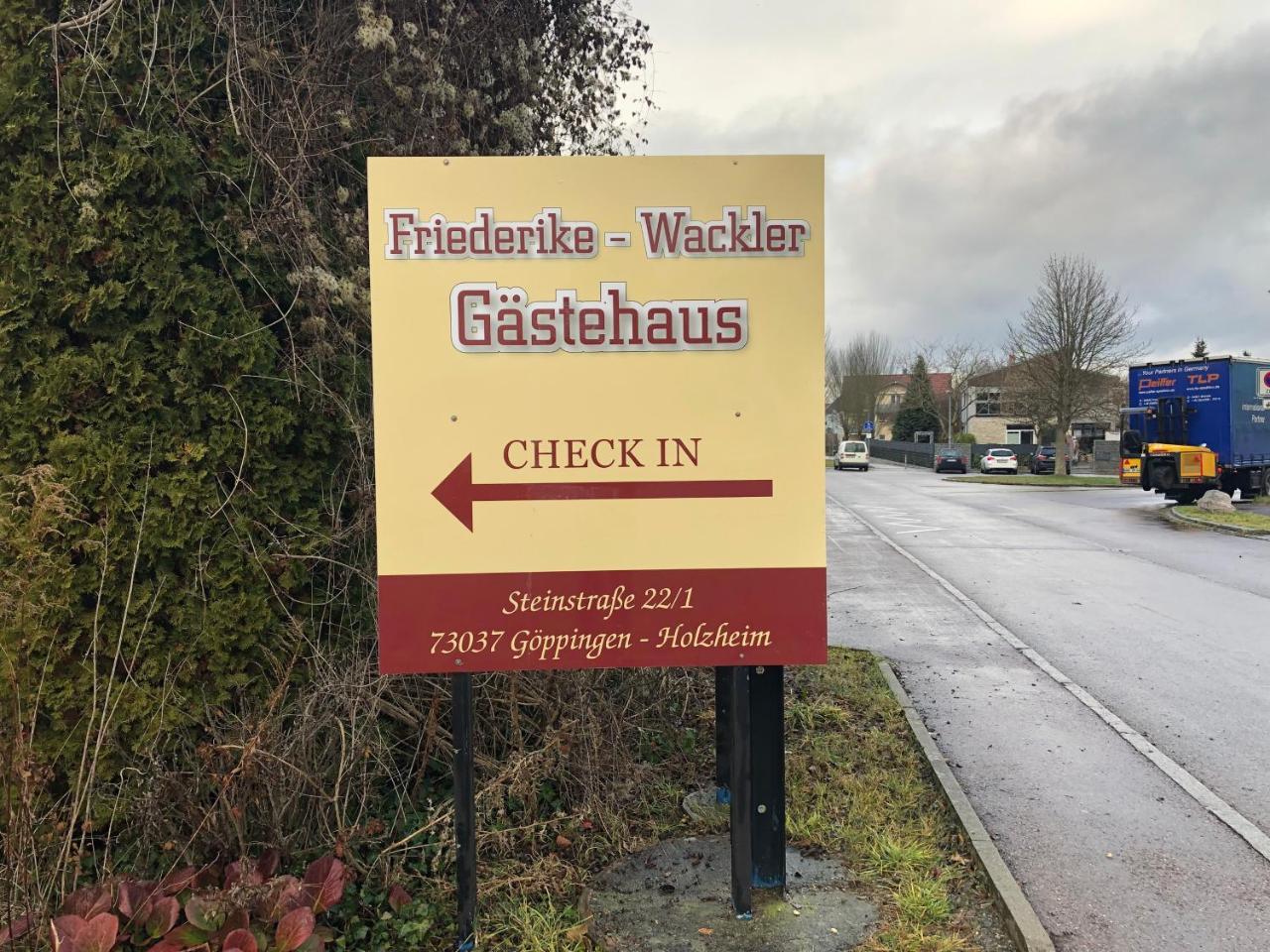 Friederike Wackler Gaestehaus Goeppingen Luaran gambar